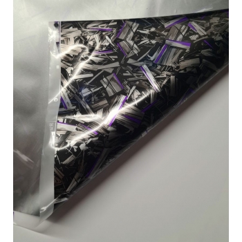 Folia do hydrografiki - Forged carbon 125F